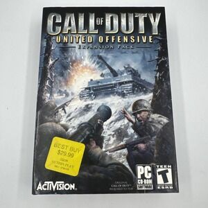 Call‎ of Duty: United Offensive (PC, 2004) - CIB Complete Game, Manual & Code